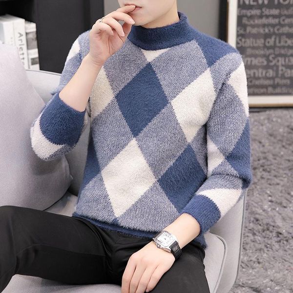 men's sweaters warm mink cashmere sweater men winter round collar pullover jumper soft thick pull homme fashion mens christmas, White;black
men's sweaters warm mink cashmere sweater men winter round collar pullover jumper soft thick pull homme fashion mens christmas, White;black
