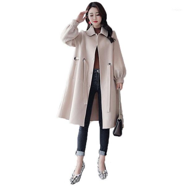 autumn winter woolen coat women yellow red beige s-2xl plus size 2021 korean long sleeve lapel fashion blends jacket jd6121, Black
autumn winter woolen coat women yellow red beige s-2xl plus size 2021 korean long sleeve lapel fashion blends jacket jd6121, Black