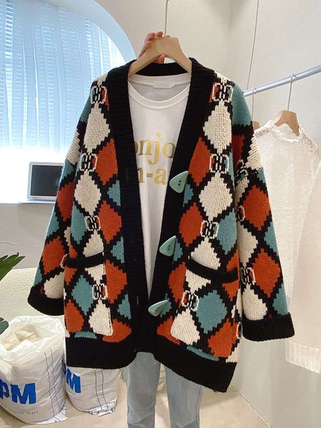 sweater, coat, wear, lazy wind, new autumn and winter 2020, korea dongdamen women's loose knit cardigan, White;black
sweater, coat, wear, lazy wind, new autumn and winter 2020, korea dongdamen women's loose knit cardigan, White;black