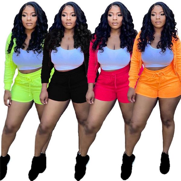 women's tracksuits wuhe sports fitness 2 piece suits long sleeve hooded crop and drawstring lace up short pants casual outfits, Gray
women's tracksuits wuhe sports fitness 2 piece suits long sleeve hooded crop and drawstring lace up short pants casual outfits, Gray
