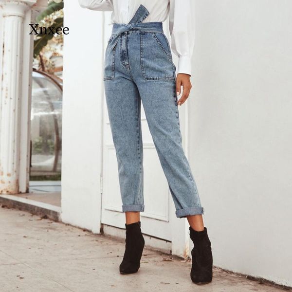 new vintage high waist pencil jeans pant lace up women streetwear loose female denim jeans buttons zipper ladies trousers, Blue
new vintage high waist pencil jeans pant lace up women streetwear loose female denim jeans buttons zipper ladies trousers, Blue