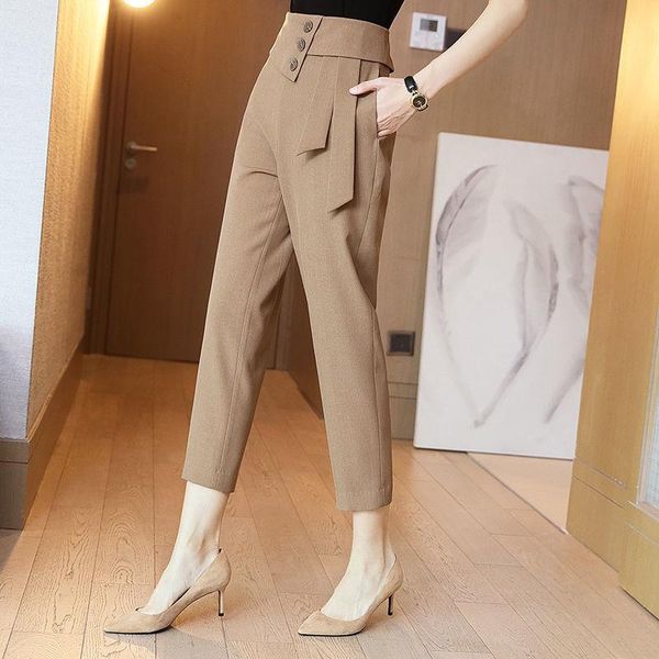 women's pants & capris harem ladies summer 2021 thin section nine-point high waist suit straight loose large size casual, Black;white
women's pants & capris harem ladies summer 2021 thin section nine-point high waist suit straight loose large size casual, Black;white