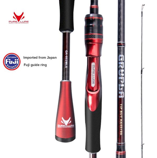 purelure spinning rod combo universal ultralight long throwing carbon rod in fuji accessories, plus reel
purelure spinning rod combo universal ultralight long throwing carbon rod in fuji accessories, plus reel