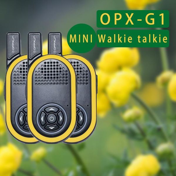 walkie talkie oppxun opx-g1 mini walkie-talkie handheld small portable ham two-way cb radio handy transceiver intercom for camping hiking gi
walkie talkie oppxun opx-g1 mini walkie-talkie handheld small portable ham two-way cb radio handy transceiver intercom for camping hiking gi