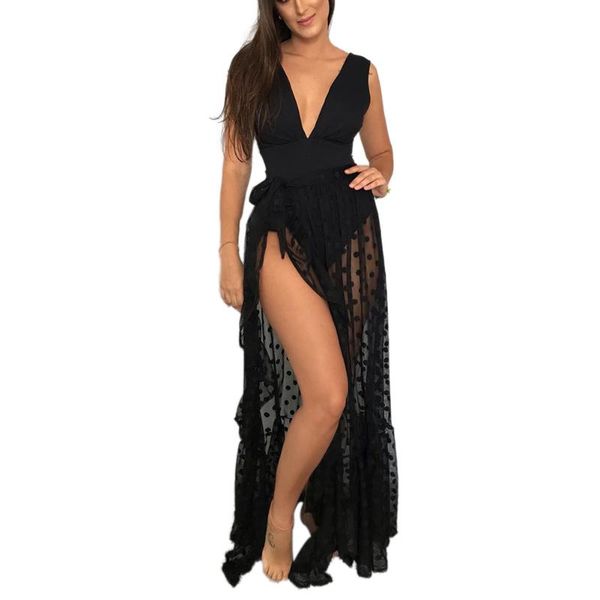 women's swimwear women tulle cover up long skirt see-through wave point/solid color lace-up cover-ups summer ruffles bathing, White;black
women's swimwear women tulle cover up long skirt see-through wave point/solid color lace-up cover-ups summer ruffles bathing, White;black
