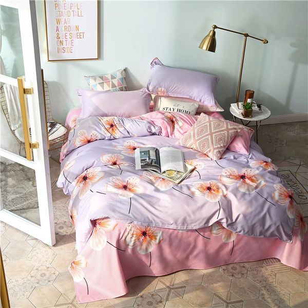 bedding sets sakura (purple version) set duvet cover pillowcase home textiles 2/3pcs bed linen king size dropship
bedding sets sakura (purple version) set duvet cover pillowcase home textiles 2/3pcs bed linen king size dropship