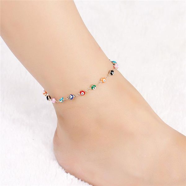 anklets doreenbeads religious copper anklet gold multicolor evil eye on foot ankle bracelet for trendy women leg jewelry 19cm long, 1 pc, Red;blue
anklets doreenbeads religious copper anklet gold multicolor evil eye on foot ankle bracelet for trendy women leg jewelry 19cm long, 1 pc, Red;blue