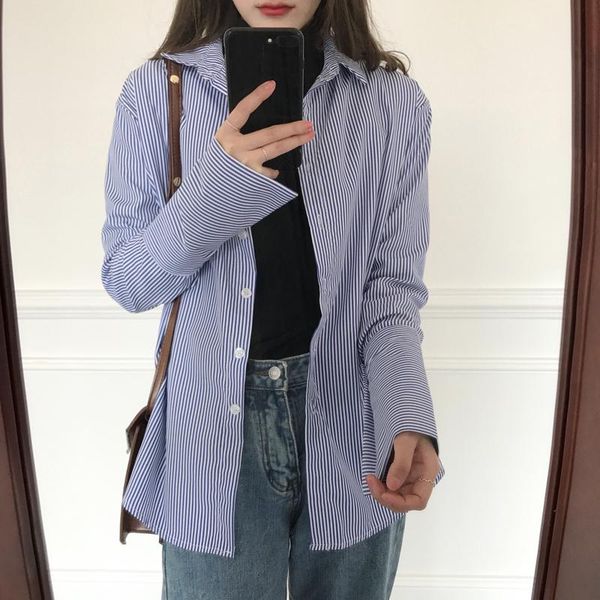 women's blouses & shirts 2021 japan kawaii striped flare sleeves solid color student female shirt korean punk harajuku clothing for wom, White
women's blouses & shirts 2021 japan kawaii striped flare sleeves solid color student female shirt korean punk harajuku clothing for wom, White