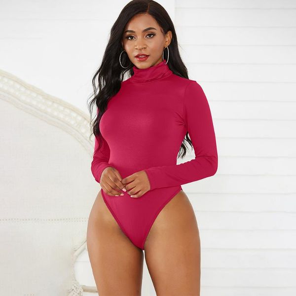 women's jumpsuits & rompers fashion turlteneck long sleeve bodysuit women winter basic soild slim stretch jumpsuit lasies casual cloth, Black;white
women's jumpsuits & rompers fashion turlteneck long sleeve bodysuit women winter basic soild slim stretch jumpsuit lasies casual cloth, Black;white