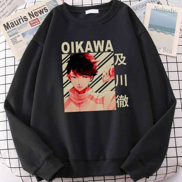 men's long sve hooded sweatshirt, oikawa haikyuu animated printed sweater, round neck loose street cloth, personality, winter, Black
men's long sve hooded sweatshirt, oikawa haikyuu animated printed sweater, round neck loose street cloth, personality, winter, Black