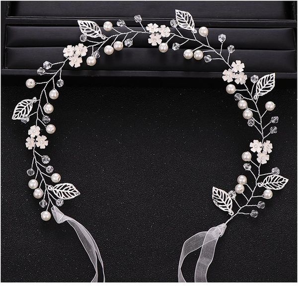 trendy wedding hair accessories silver color leaf crystal pearl headband bridal hair accessories handmade party prom qylrzo
trendy wedding hair accessories silver color leaf crystal pearl headband bridal hair accessories handmade party prom qylrzo