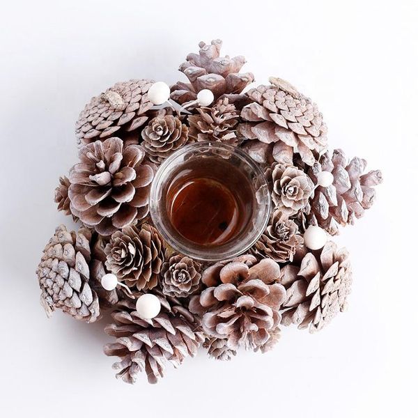 candle holders christmas festive decoration supplies handmade pine cones table centerpiece festival party ornament
candle holders christmas festive decoration supplies handmade pine cones table centerpiece festival party ornament