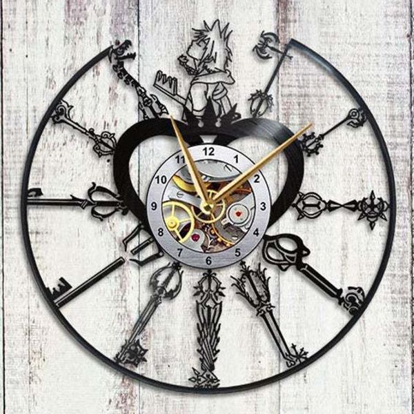 wall clocks vintage record clock modern design cartoon kingdom hearts characters 3d watch home decor gifts for kids
wall clocks vintage record clock modern design cartoon kingdom hearts characters 3d watch home decor gifts for kids
