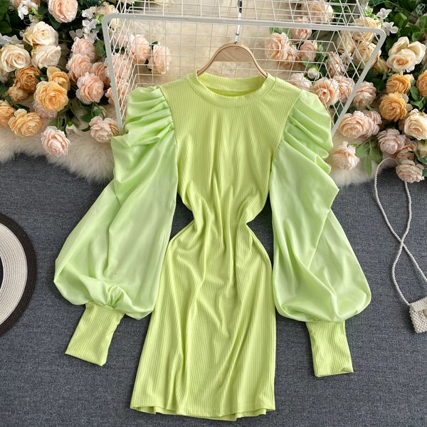 2021 New Spring Women's Fashion Puff Long Sleeve Around the Neck Office Lady to Line High Waist Skinny Mini Dres Ohgo, Black;gray
2021 New Spring Women's Fashion Puff Long Sleeve Around the Neck Office Lady to Line High Waist Skinny Mini Dres Ohgo, Black;gray