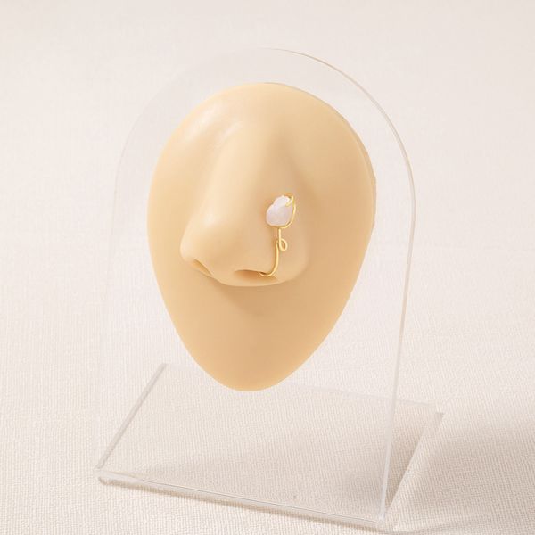irregular natural fashion style u-shaped clip nose ring pure handmade jewelry, Silver
irregular natural fashion style u-shaped clip nose ring pure handmade jewelry, Silver