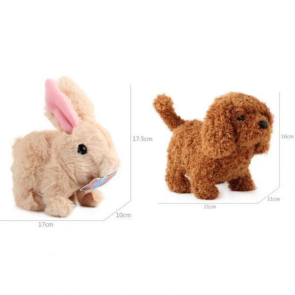Electric Plush Simulation Puppy Pets Doll Cute Smart Robot Dog Interactive Toy Kids Educational Toys
Electric Plush Simulation Puppy Pets Doll Cute Smart Robot Dog Interactive Toy Kids Educational Toys