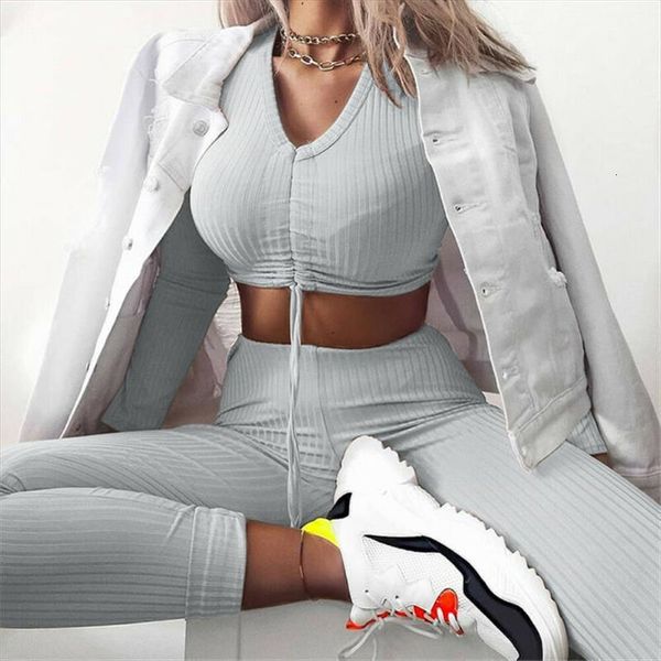 two pieces set knitted womens pants crop with fitness leggings lounge wear workout tracksuit casual outfits, White
two pieces set knitted womens pants crop with fitness leggings lounge wear workout tracksuit casual outfits, White