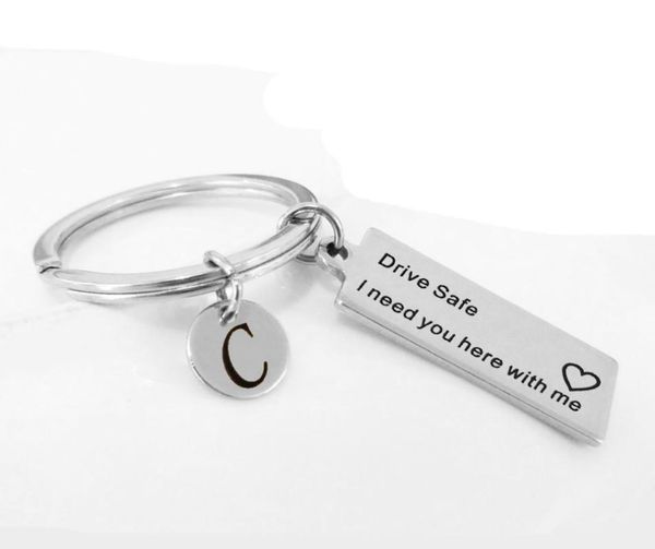 keychains personality originality 26 individual english letter drive safe safety key buckle men and women stainless steel pendeloque cut, Silver
keychains personality originality 26 individual english letter drive safe safety key buckle men and women stainless steel pendeloque cut, Silver
