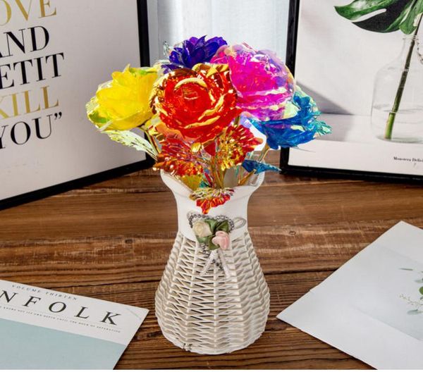 decorative flowers & wreaths 24k gold plated golden rose flower valentine's day wedding birthday gifts girlfriend gift 9 color availabl
decorative flowers & wreaths 24k gold plated golden rose flower valentine's day wedding birthday gifts girlfriend gift 9 color availabl