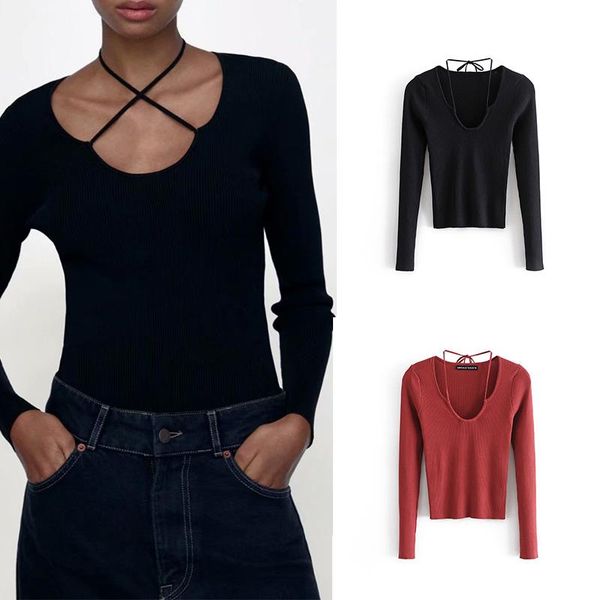 women's sweaters autumn bow knit sweater blouse ladies square collar long sleeve fashion pullover warm casual clothes, White;black
women's sweaters autumn bow knit sweater blouse ladies square collar long sleeve fashion pullover warm casual clothes, White;black