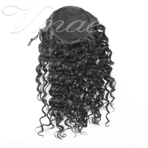 vmae indian natural black deep wave remy virgin drawstring ponytail horsetail 12 to 26 inch 100% real human hair extensions
vmae indian natural black deep wave remy virgin drawstring ponytail horsetail 12 to 26 inch 100% real human hair extensions