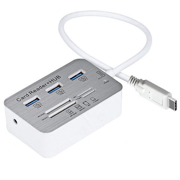 hubs usb c hub 3.0 high speed 3 ports splitter adapter sd card tf reader for pc lapcomputer notebook
hubs usb c hub 3.0 high speed 3 ports splitter adapter sd card tf reader for pc lapcomputer notebook