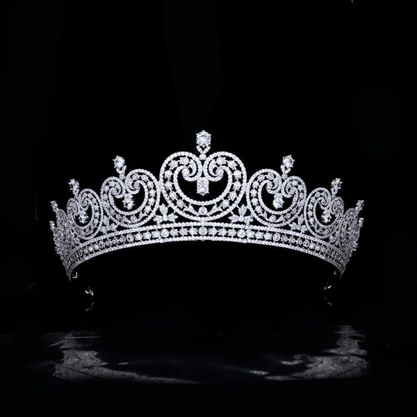 hair clips & barrettes myfeivo luxury full zircon wedding crown bridal tiaras elegant bridesmaid diadem women accessory hq0587, Golden;silver
hair clips & barrettes myfeivo luxury full zircon wedding crown bridal tiaras elegant bridesmaid diadem women accessory hq0587, Golden;silver