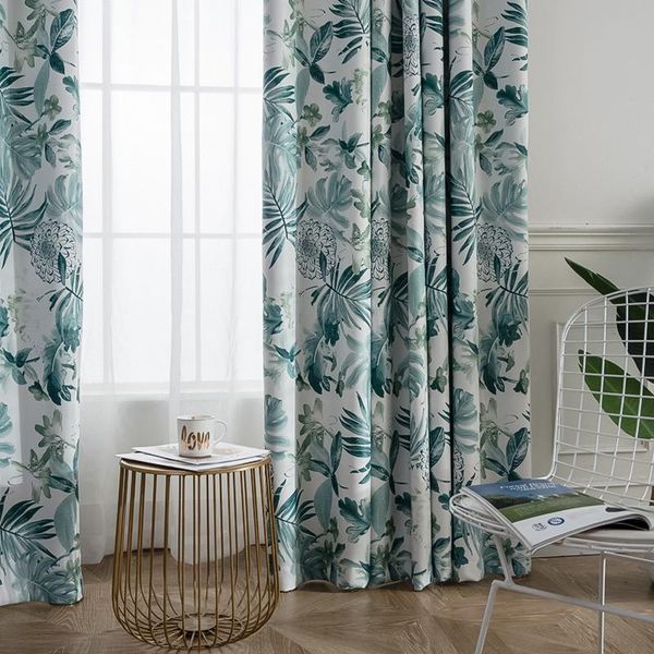 curtain & drapes nordic linen printing curtains for bedroom thickened american shade living room green leaves
curtain & drapes nordic linen printing curtains for bedroom thickened american shade living room green leaves