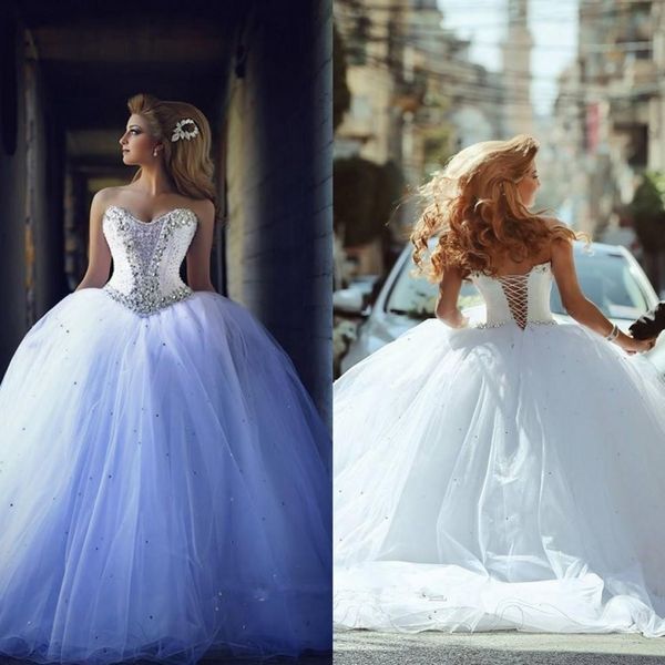 2021 luxury style princess african wedding es new ball gown sweetheart crystals sleeveless tulle court train bridal gowns co7y, White
2021 luxury style princess african wedding es new ball gown sweetheart crystals sleeveless tulle court train bridal gowns co7y, White