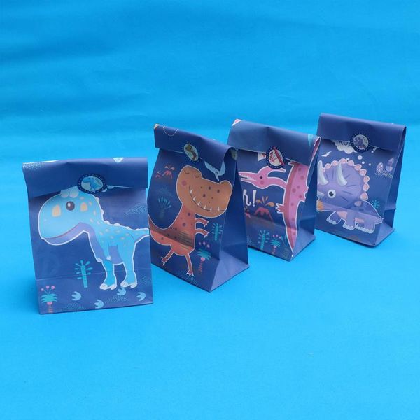 gift wrap 12pcs kraft paper bags world candy baking dessert party