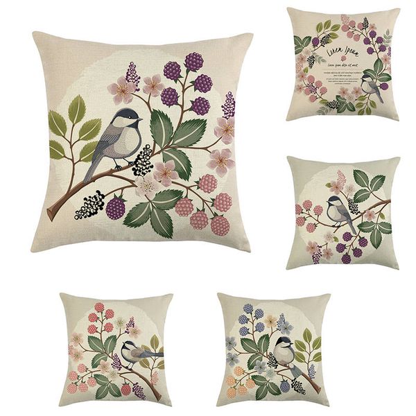 45cm*45cm birds on branches and leaves linen/cotton throw pillow covers couch cushion cover home decorative pillow
45cm*45cm birds on branches and leaves linen/cotton throw pillow covers couch cushion cover home decorative pillow