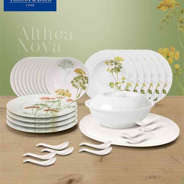 villeroyboch weibao tableware set, bowl and plate, household ceramics, creative european nova
villeroyboch weibao tableware set, bowl and plate, household ceramics, creative european nova