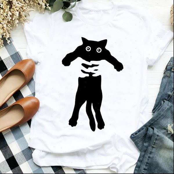women t shirt lady funny cat short sleeve autumn 90s style print tee for womens clothes tshirt female graphic, White
women t shirt lady funny cat short sleeve autumn 90s style print tee for womens clothes tshirt female graphic, White