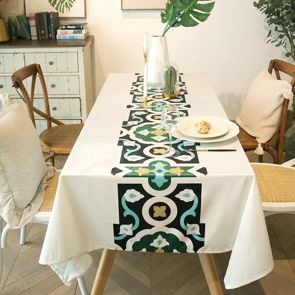 dunxdeco tablecloth warm home party long table cover fabric modern simple fresh floret brick velvet cloth dinner desk decoration
dunxdeco tablecloth warm home party long table cover fabric modern simple fresh floret brick velvet cloth dinner desk decoration