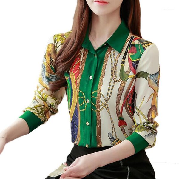 blusas mujer de moda 2021 fashion print chiffon blouse women shirts long sleeve korean office camisas women's blouses &, White
blusas mujer de moda 2021 fashion print chiffon blouse women shirts long sleeve korean office camisas women's blouses &, White