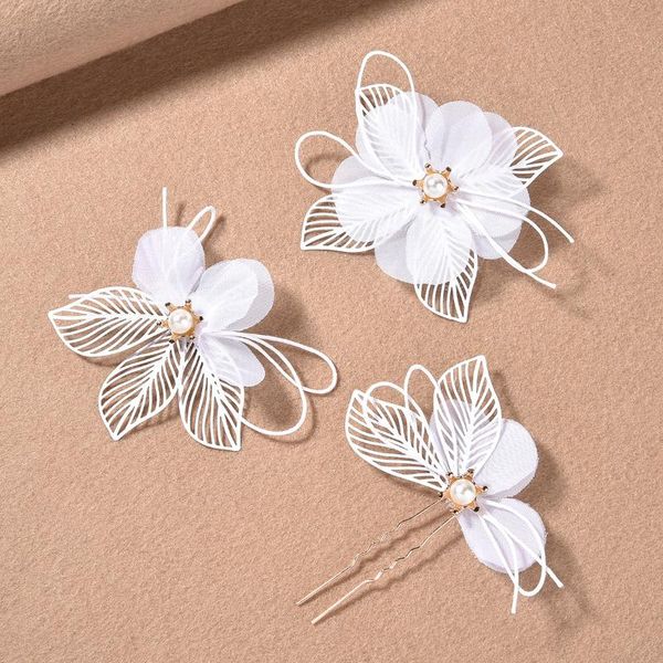 hair clips & barrettes 3pcs white flower u shaped hairpin pearl elegant pins jewelry accessories for women wedding ea, Golden;silver
hair clips & barrettes 3pcs white flower u shaped hairpin pearl elegant pins jewelry accessories for women wedding ea, Golden;silver