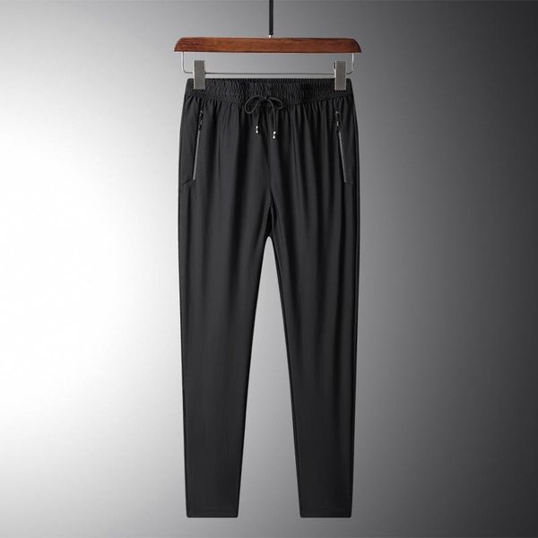 men's pants korean ice silk summer trousers ultra thin quick drying sports leisure 9-point trend loose large men sport, Black
men's pants korean ice silk summer trousers ultra thin quick drying sports leisure 9-point trend loose large men sport, Black