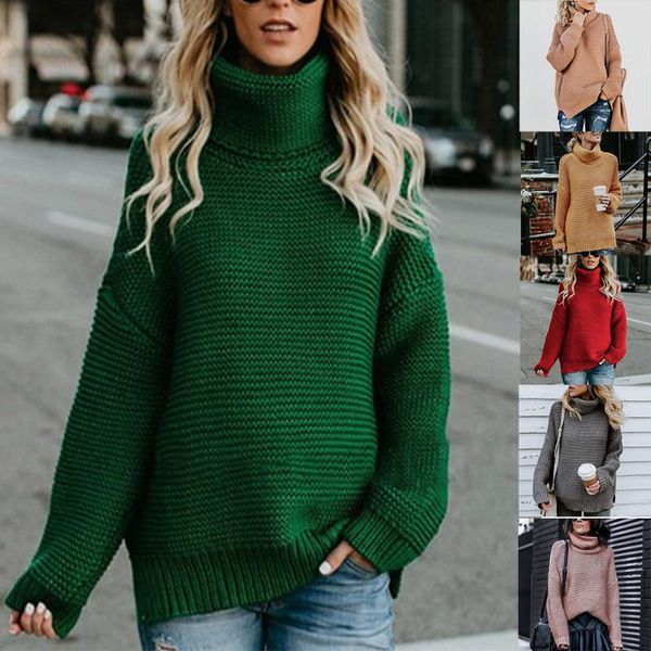 women's sweaters women vintage turtleneck sweater autumn winter casual loose solid knitted pullovers jumper thick knitting, White;black
women's sweaters women vintage turtleneck sweater autumn winter casual loose solid knitted pullovers jumper thick knitting, White;black