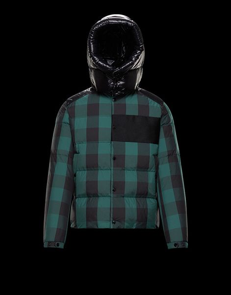 men's plaid nylon elastic drawstring down jacket, xqnm724 41, Black
men's plaid nylon elastic drawstring down jacket, xqnm724 41, Black