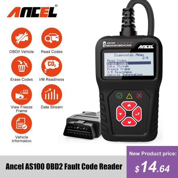 code readers & scan tools ancel as100 obd2 scanner live data odb2 obd 2 fault reader for engine pk elm327 multi-language car repair tool aut
code readers & scan tools ancel as100 obd2 scanner live data odb2 obd 2 fault reader for engine pk elm327 multi-language car repair tool aut
