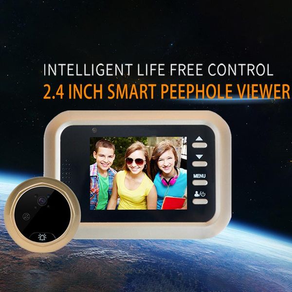 2.8 inch lcd screen digital camera doorbell 160 degree angle smart electronic peephole night vision video eye outdoor door bell
2.8 inch lcd screen digital camera doorbell 160 degree angle smart electronic peephole night vision video eye outdoor door bell