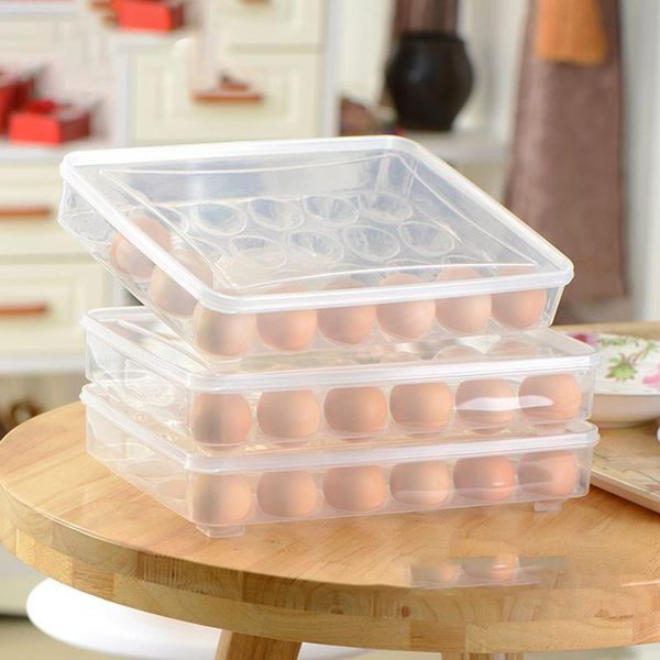 storage bottles & jars egg box 24 grids pp portable refrigerator container for keep eggs fresh durable transparent case stackable large tray
storage bottles & jars egg box 24 grids pp portable refrigerator container for keep eggs fresh durable transparent case stackable large tray