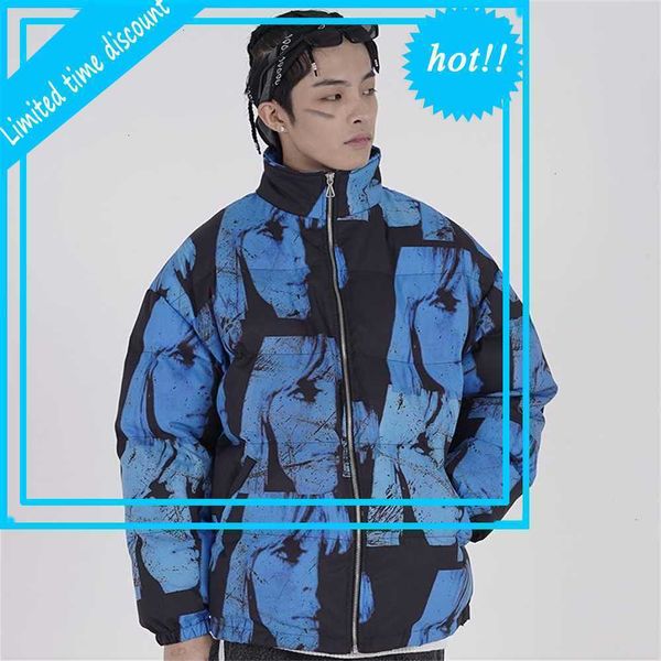 parka men hip hop streetwear girl printed windbreaker cotton winter warm padded jacket coat outwear thick, Black;brown
parka men hip hop streetwear girl printed windbreaker cotton winter warm padded jacket coat outwear thick, Black;brown
