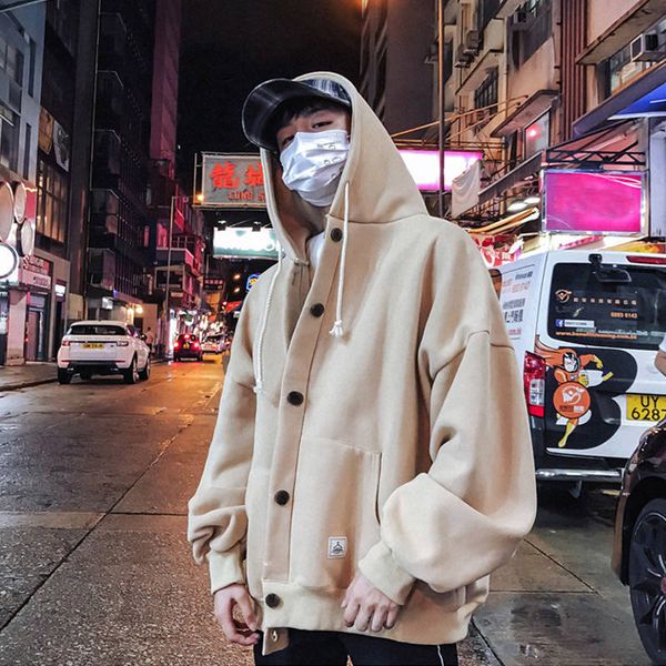 men's hoodies & sweatshirts cool casual winter velo hoodies harajuku solid color korean sweatshirt teens hoodie x6hh, Black
men's hoodies & sweatshirts cool casual winter velo hoodies harajuku solid color korean sweatshirt teens hoodie x6hh, Black