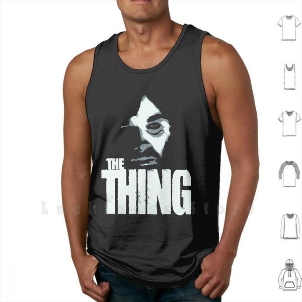 the thing tank vest 100% cotton 1982 80s john carpenter kurt russell horror movie film cult, White;black
the thing tank vest 100% cotton 1982 80s john carpenter kurt russell horror movie film cult, White;black