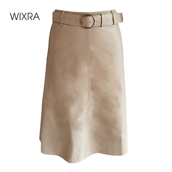 wixra women a line skirts pu casual mid-calf elegant office wear streetwear ol ladies bottom spring autumn 210619, Black
wixra women a line skirts pu casual mid-calf elegant office wear streetwear ol ladies bottom spring autumn 210619, Black