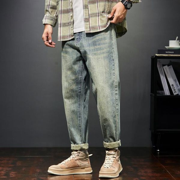 men's jeans for men baggy pants loose fit harem vintage clothes fashion pockets patchwork large trousers oversized 42, Blue
men's jeans for men baggy pants loose fit harem vintage clothes fashion pockets patchwork large trousers oversized 42, Blue