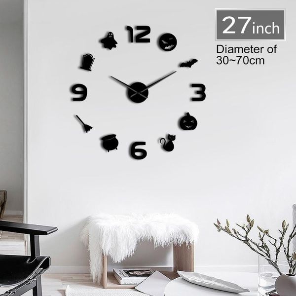 wall clocks halloween art diy clock size adjustable pumpkin ghost sign watch christmas gift bat stickers for living room
wall clocks halloween art diy clock size adjustable pumpkin ghost sign watch christmas gift bat stickers for living room