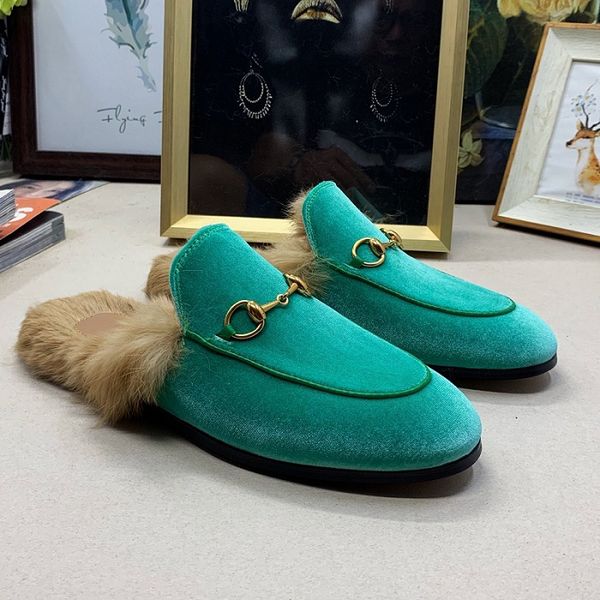 fur slippers mens womens fur slippers canvas wool slipper leather fur slipper velvet princetown loafers flats with horsebit with box 35-46, Black
fur slippers mens womens fur slippers canvas wool slipper leather fur slipper velvet princetown loafers flats with horsebit with box 35-46, Black