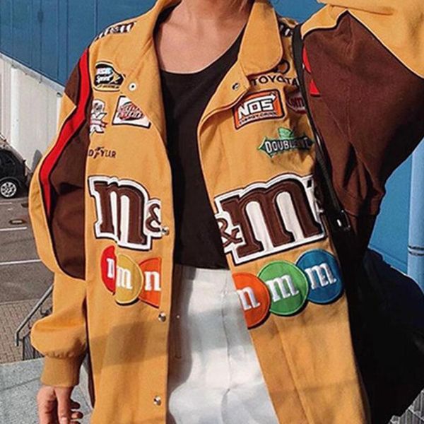 women's jackets clothing plus size embroidery 2021 printed bomber jacket casual loose long-sleeve stand-up collar zipper woman, Black;brown
women's jackets clothing plus size embroidery 2021 printed bomber jacket casual loose long-sleeve stand-up collar zipper woman, Black;brown